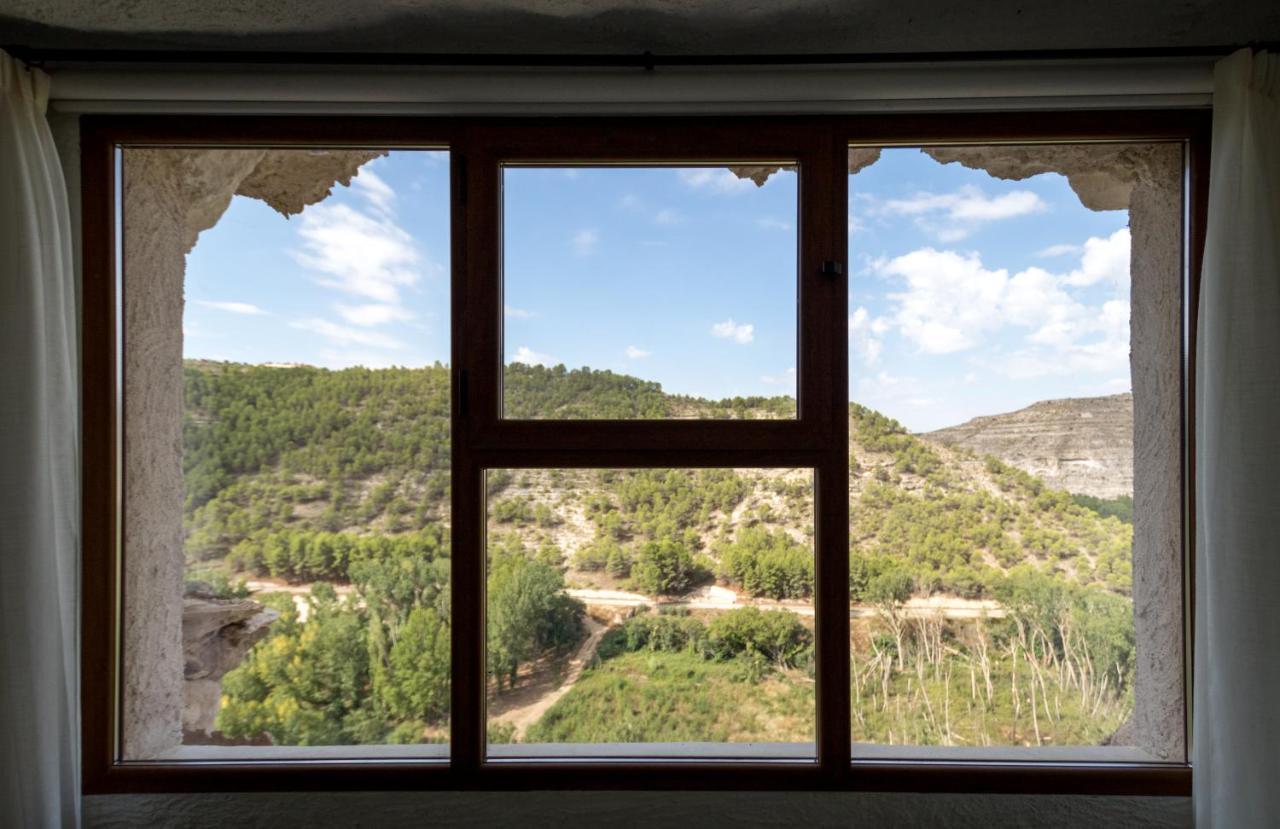 Casa túnel Nido de Águilas Alcala del Jucar Esterno foto