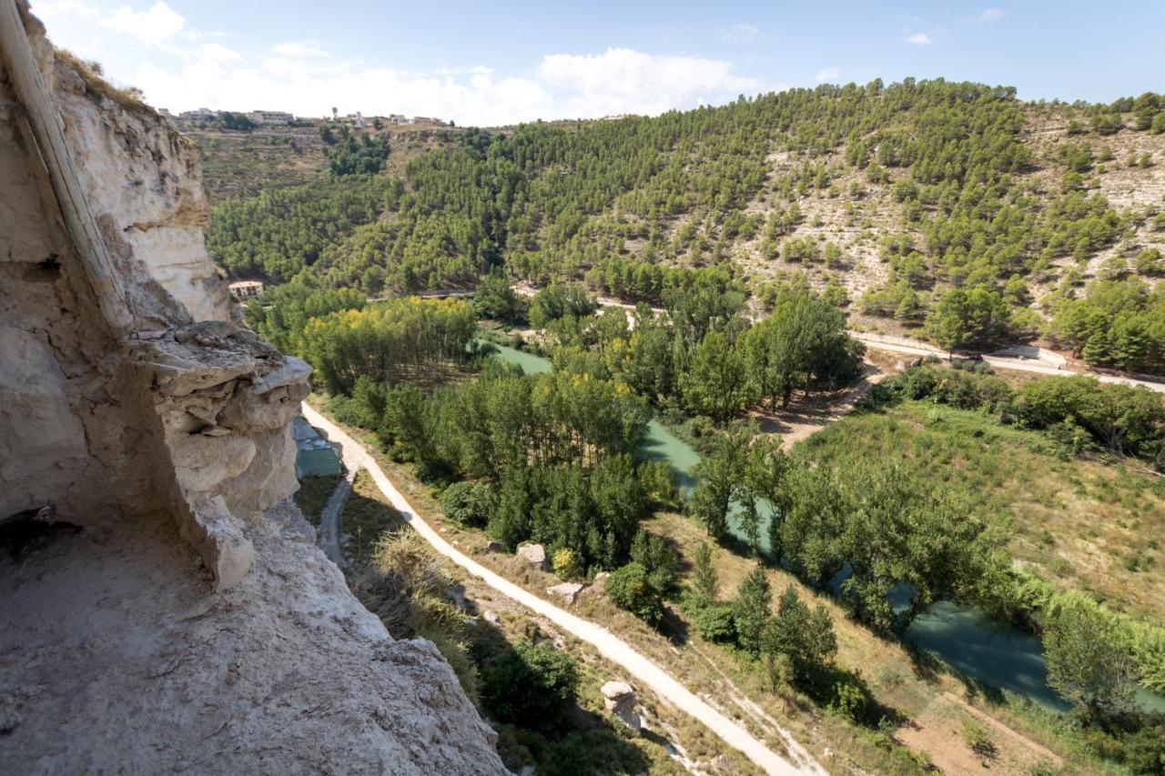 Casa túnel Nido de Águilas Alcala del Jucar Esterno foto